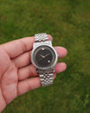 MOVADO Silver Black Dial