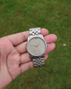 MOVADO Silver Diamonds Grey Dial