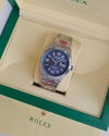 Rolex Land-Dweller Silver/Blue