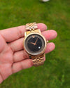MOVADO Black with Rose Gold