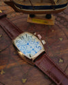 Franck Muller White with Rose Gold