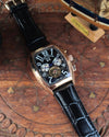 Franck Muller Black with Rose Gold Tourbillion