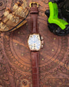 Franck Muller White with Rose Gold